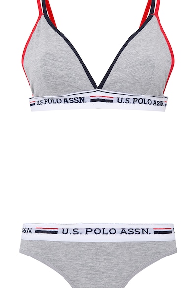 U.S. Polo Assn. Бикини и триъгълен сутиен с лого Жени