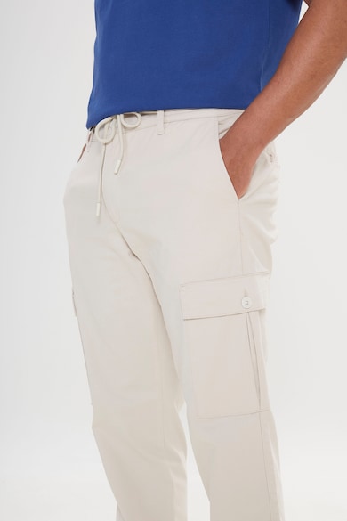 AC&Co Памучен панталон карго с връзка Мъже