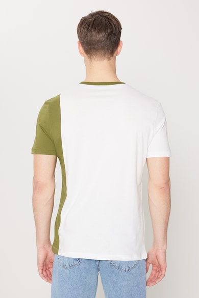 AC&Co Kerek nyakú colorblock dizájnú póló férfi