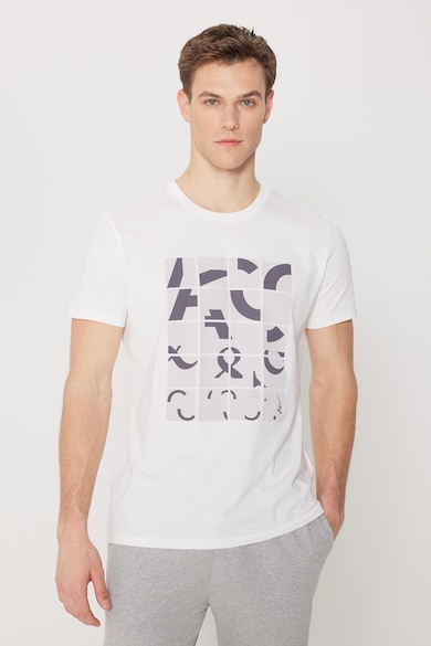 AC&Co Kerek nyakú logós póló férfi