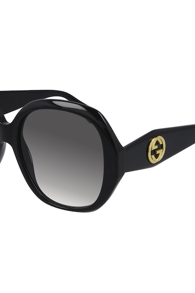 Gucci Уголемени слънчеви очила с градиента Жени