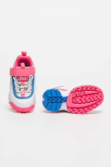 Fila Спортни обувки Disruptor от еко кожа с цветен блок Момичета