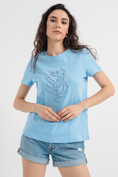 Vero Moda Kerek nyakú texturált póló női