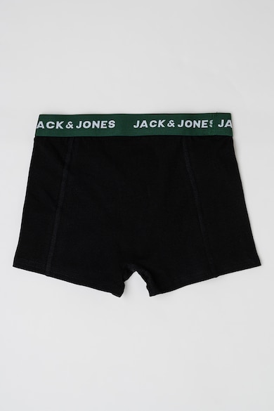 Jack & Jones Set de boxeri din amestec de bumbac cu banda logo in talie - 3 perechi Baieti