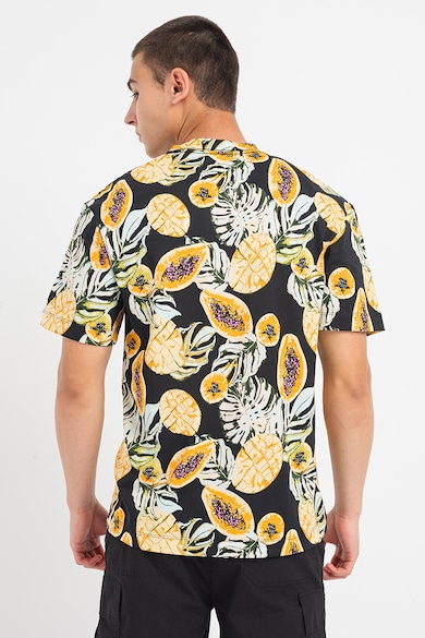 Jack & Jones Памучна тениска с овално деколте Мъже