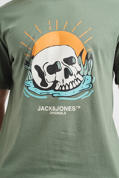 Jack & Jones Kerek nyakú mintás póló férfi