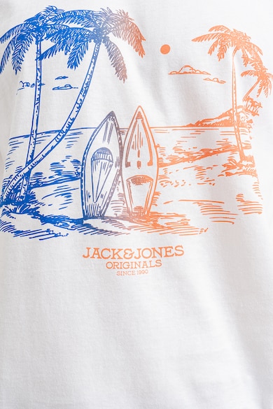 Jack & Jones Aruba mintás pamutpóló férfi