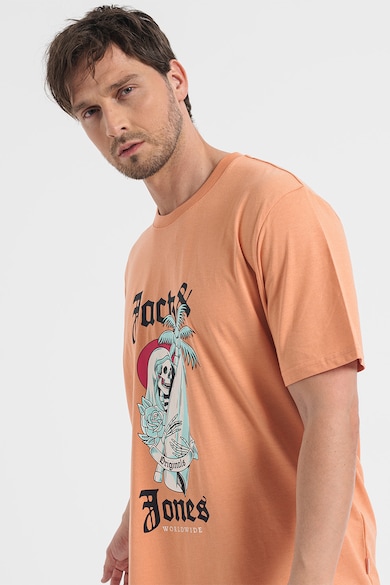 Jack & Jones Coconut kerek nyakú logómintás póló férfi