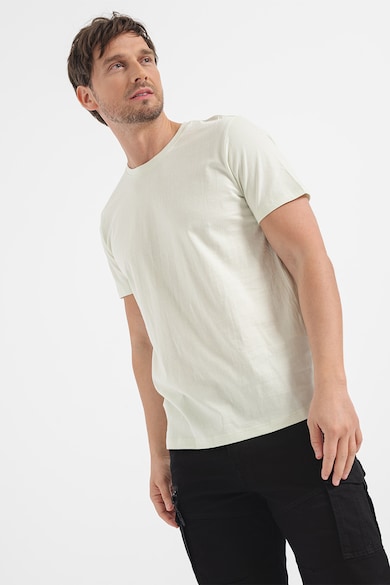 Selected Homme Тениска от органичен памук Haspen с овално деколте Мъже