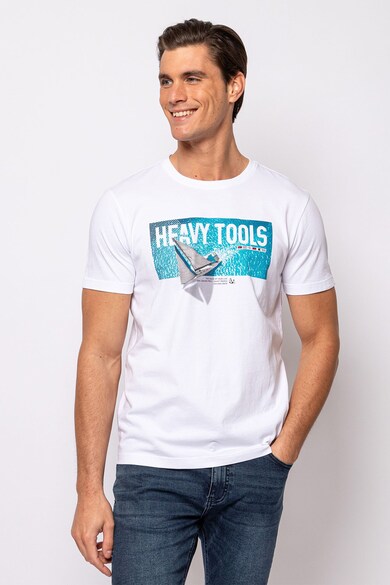 Heavy Tools Mike Horizon logós pamutpóló férfi