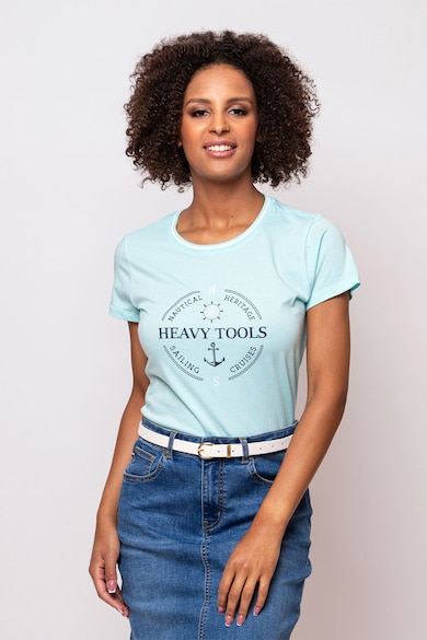 Heavy Tools Monami kerek nyakú logós póló női