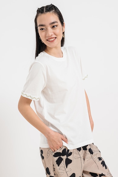 Vila Kerek nyakú organikuspamut póló női