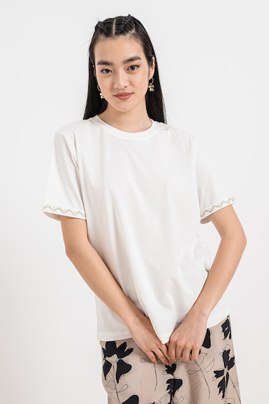 Vila Kerek nyakú organikuspamut póló női