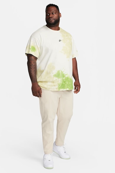 Nike Tricou din bumbac cu imprimeu tie-dye Barbati