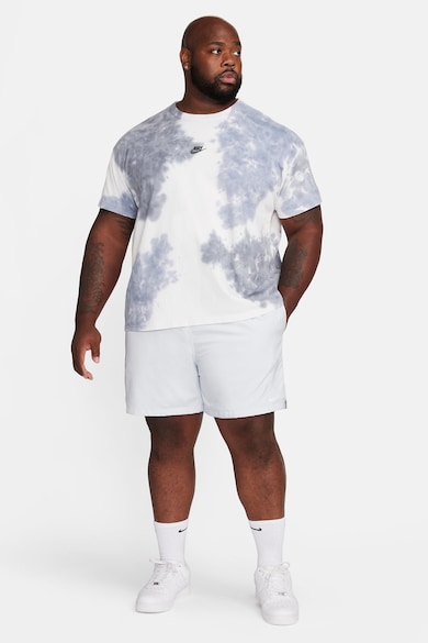 Nike Tricou din bumbac cu imprimeu tie-dye Barbati