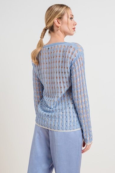 Stefanel Laza fazonú perforált pulóver női