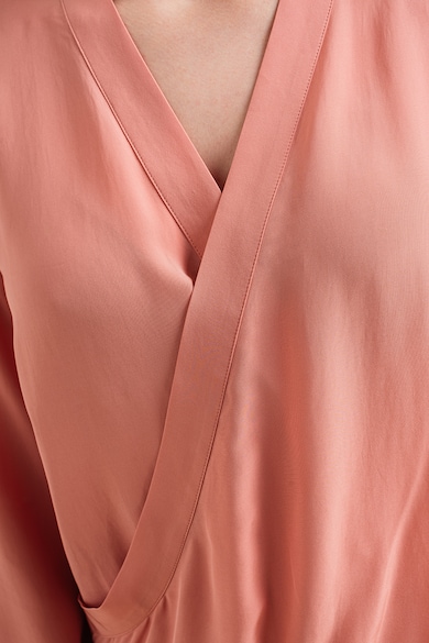 Stefanel Асиметрична блуза със застъпено деколте Жени