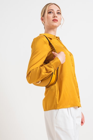 Stefanel Egyszínű selyemtartalmú ing női