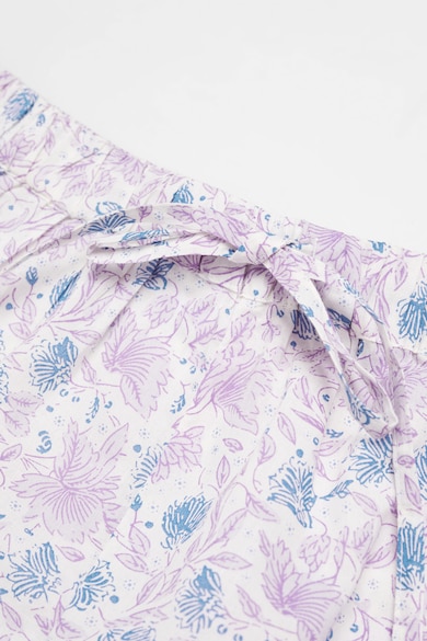 Mango Флорална памучна пижама Rain Момичета
