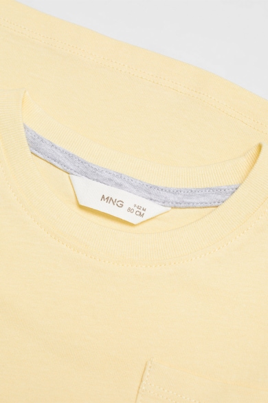 Mango Тениска Basic с джоб Момчета