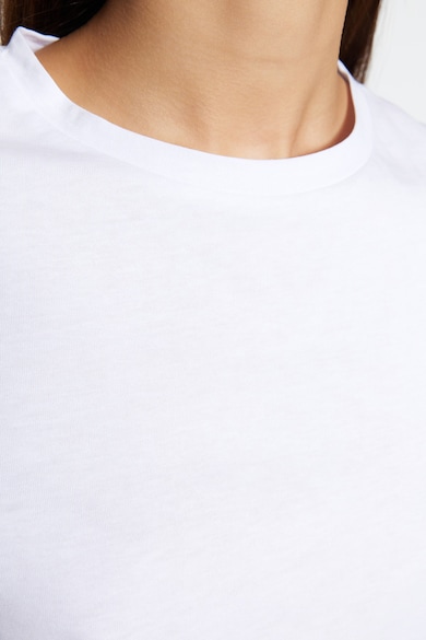 Trendyol Памучна тениска с овално деколте Жени
