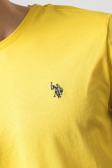 U.S. Polo Assn. U.S. Polo Assn, Памучна тениска с овално деколте Мъже