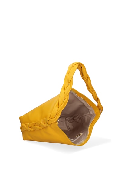 Gave Lux Кожена чанта със сплетена дръжка Жени