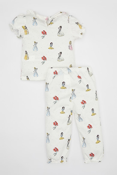 DeFacto Pijama de bumbac cu imprimeu de desene Fete