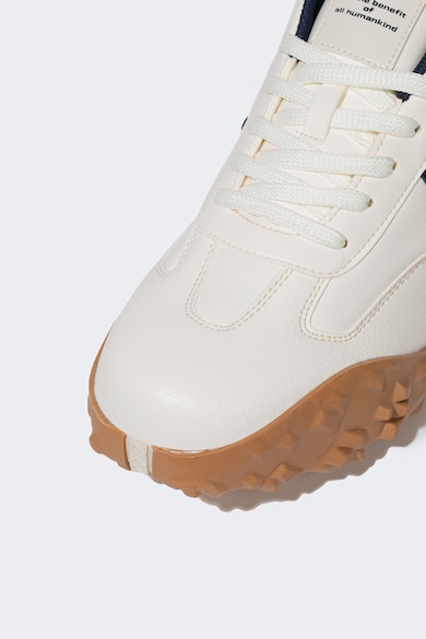 DeFacto Pantofi sport low-cut cu insertii din material sintetic Barbati