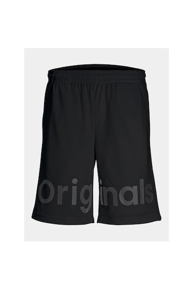 Pantaloni scurti sport baieti - 303522063 - Negru - Poliester