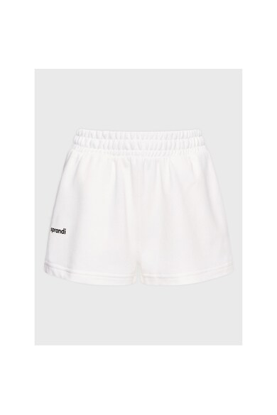 Pantaloni scurti sport dama - 302177660 - Alb - Bumbac