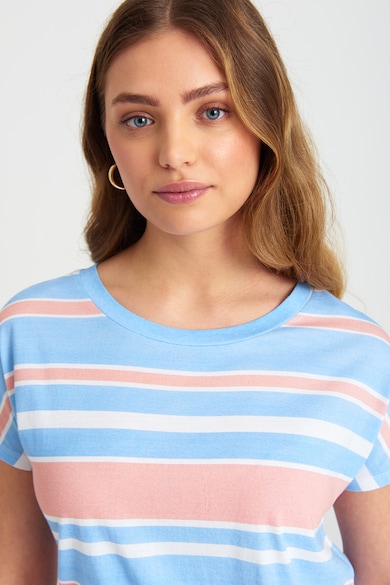 GreenPoint Modáltartalmú póló oldalt csomózott részlettel női