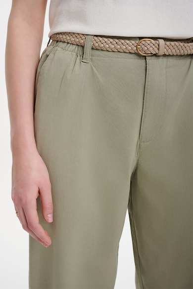 GreenPoint Szűkülő szárú nadrág magas derékrésszel női