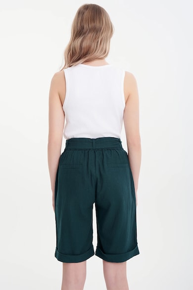 GreenPoint Pantaloni scurti din amestec de in Femei