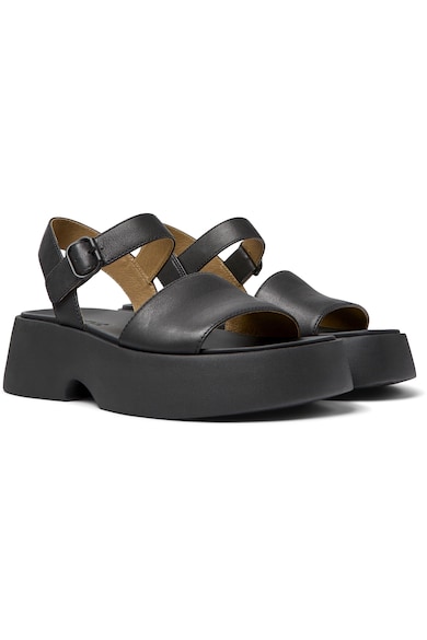 Camper Sandale demi-wedge de piele 27221 Tasha Femei