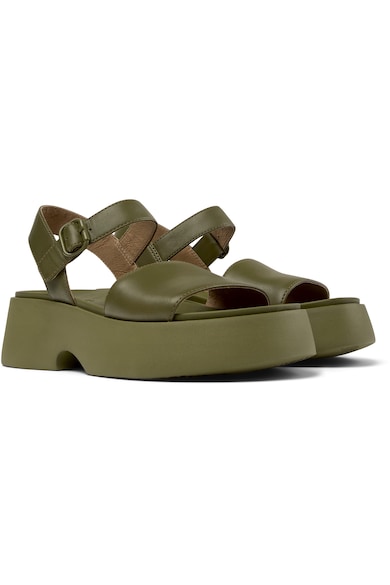 Camper Sandale demi-wedge de piele 27221 Tasha Femei