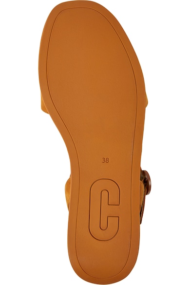 Camper Sandale wedge de piele nabuc Misia Femei