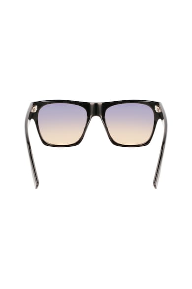 Karl Lagerfeld Uniszex szögletes napszemüveg logós részletekkel férfi
