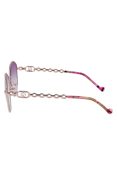 Liu Jo Слънчеви очила с метална рамка и градиента Жени