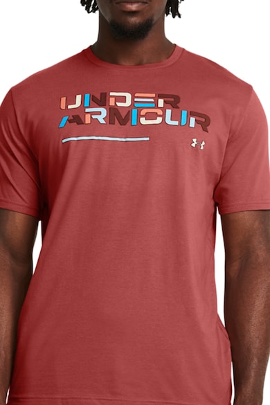 Under Armour Свободна фитнес тениска с лого Мъже
