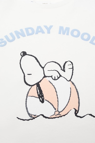 Mango Къса пижама Sunday Snoopy Момичета