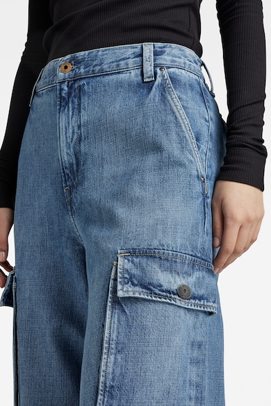 G-Star RAW Широки дънки Mega със странични джобове с капаче Жени