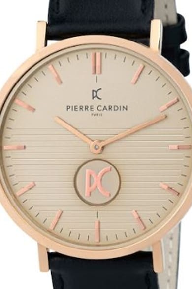 Pierre Cardin Часовник с кожена каишка Мъже