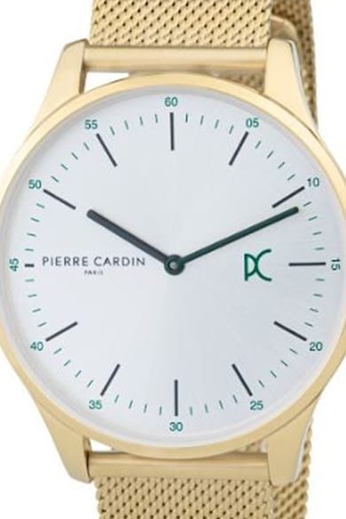 Pierre Cardin Аналогов часовник с мрежеста верижка Мъже