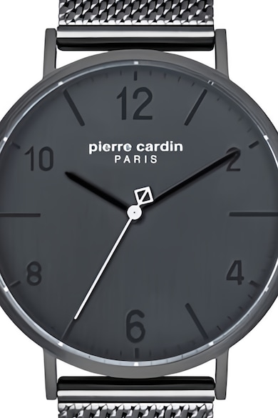 Pierre Cardin Ceas analog cu bratara cu model plasa Barbati