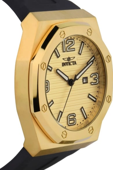 Invicta Аналогов часовник със силиконова каишка Мъже