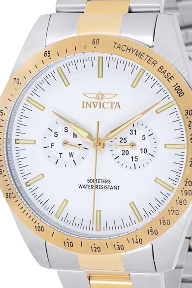 Invicta Двуцветен часовник от неръждаема стомана Мъже