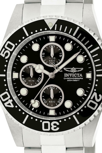 Invicta Часовник от неръждаема стомана с хронограф Мъже