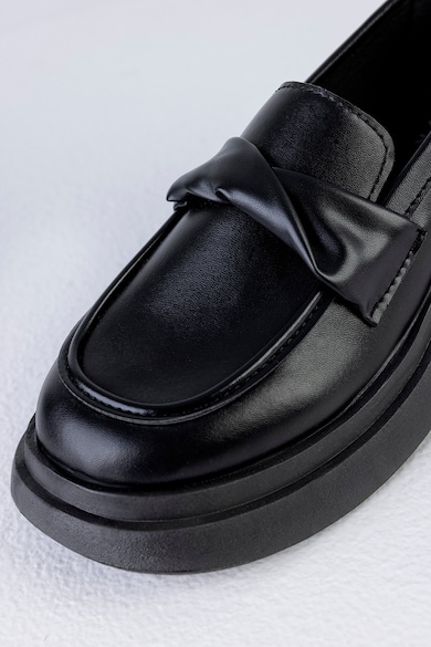 MUSK Pantofi loafer de piele ecologica cu aspect masiv Femei