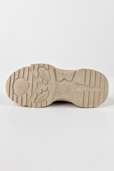 MUSK Pantofi sport flatform de piele ecologica Femei